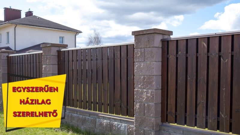 XXL kerítés - Minőségi kerítésléc kínálat modern otthonokhoz